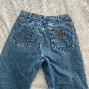 Carhartt flannel lined jeans